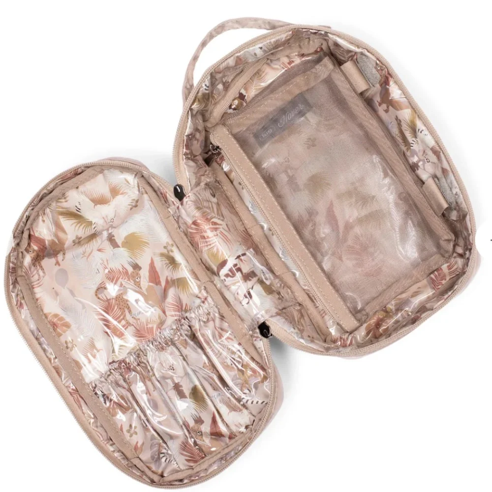 Lug Hover Cosmetic Pouch Sand Taupe NWT
